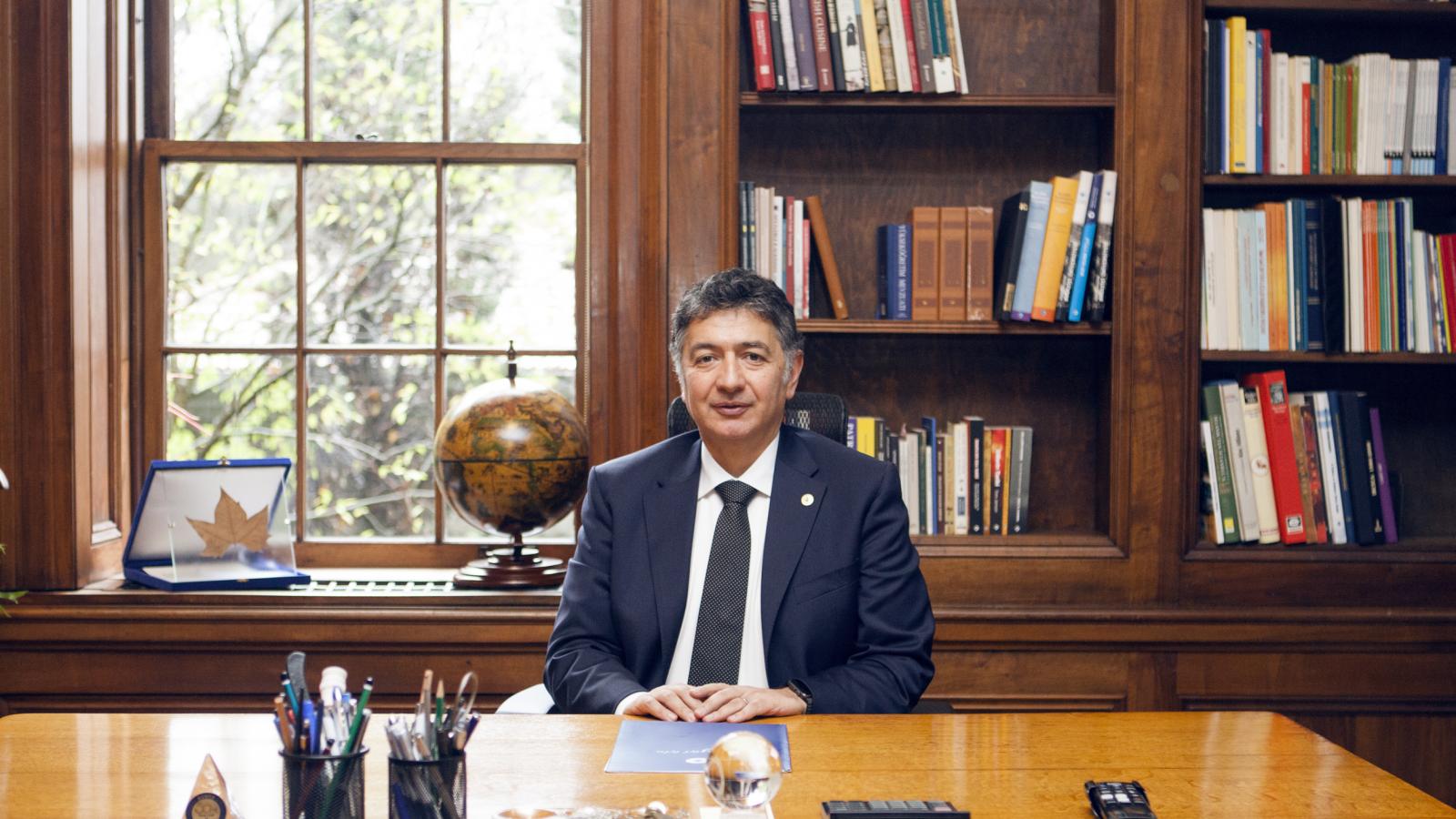 Professor Mehmed Özkan Starts His Term as President of Bogazici University
